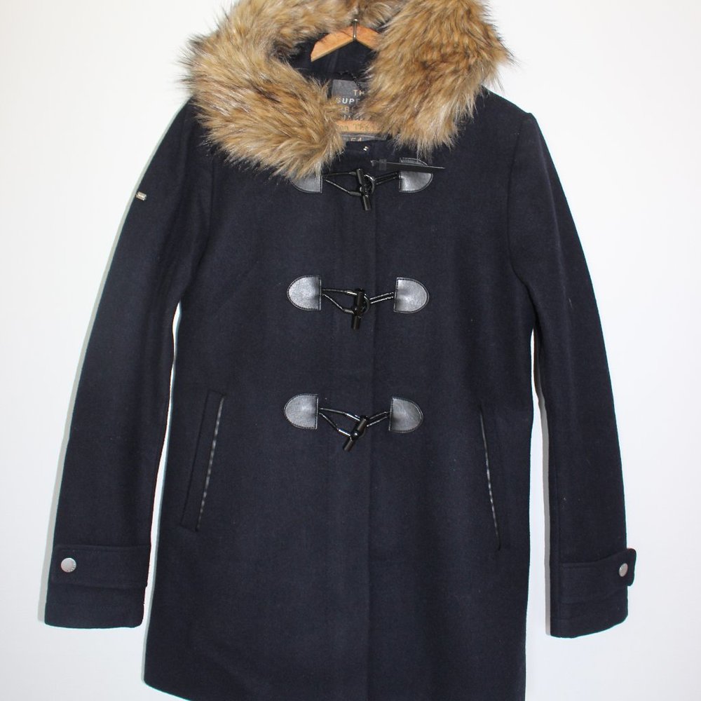 SuperDry Wool Toggle Jacket, size S